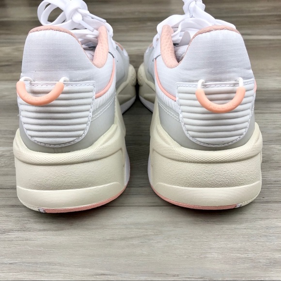 Puma RSX Tech Peach White Running System Sneakers - Picture 8 of 11